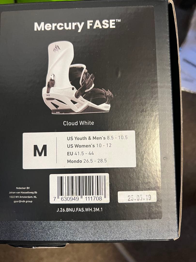 JONES ジョーンズ MERCURY FASE スノーボード バインディング