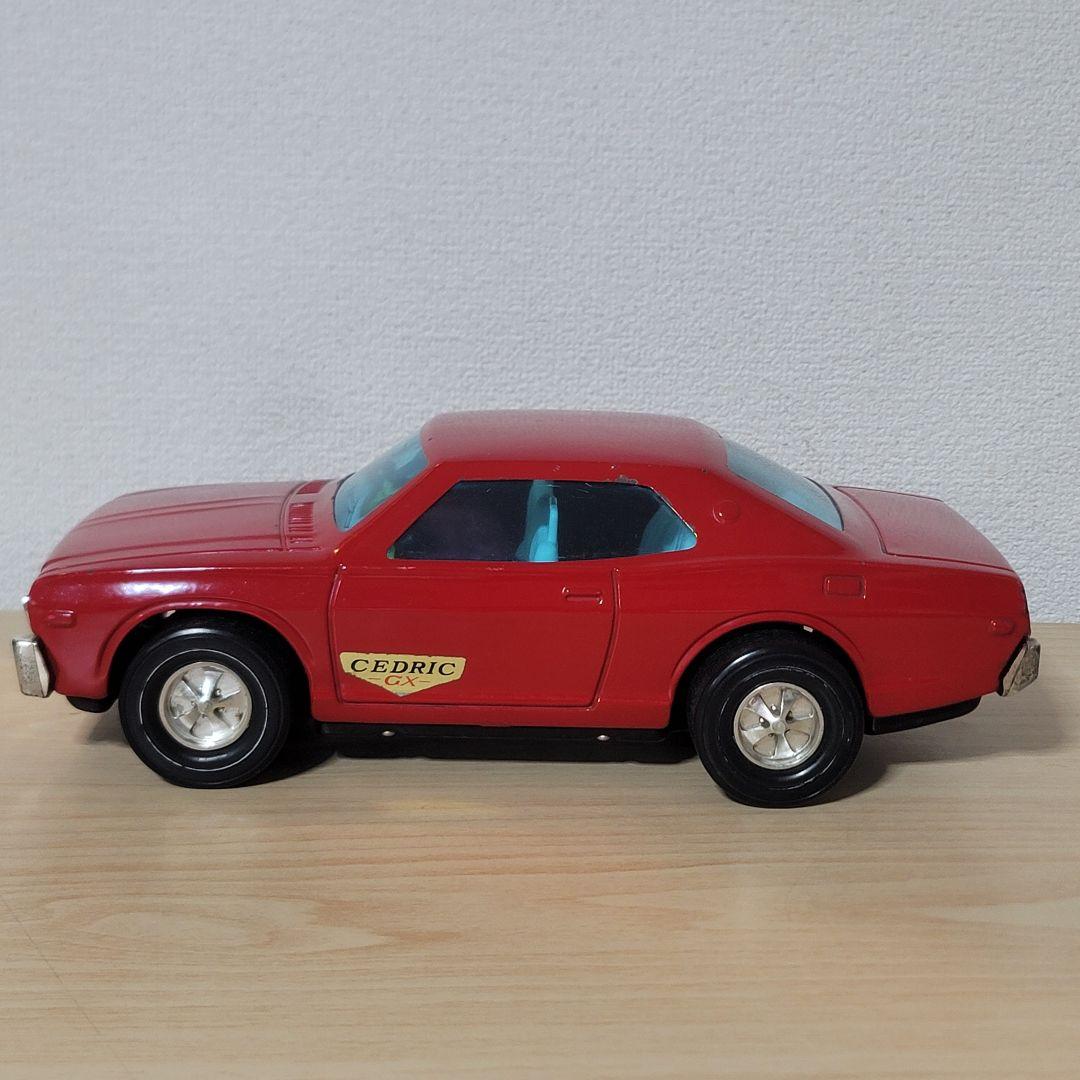 希少 TONKA ブリキ 日産セドリックGX 赤色