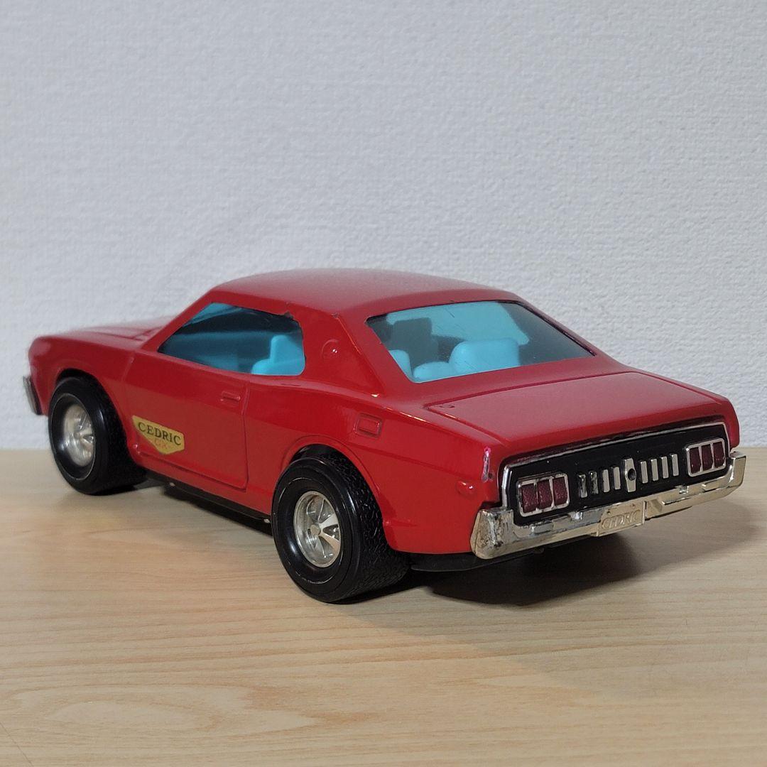 希少 TONKA ブリキ 日産セドリックGX 赤色