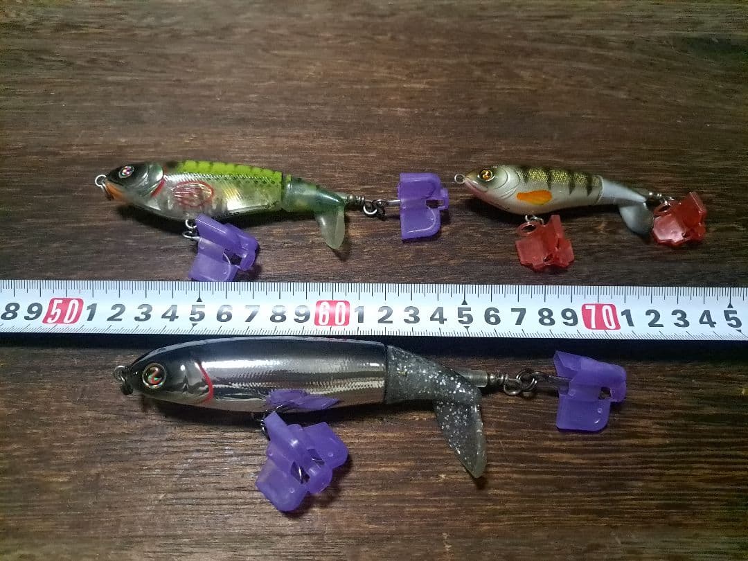 リバーツーシー 　ワッパープロッパー　3サイズ　3色　3個セット