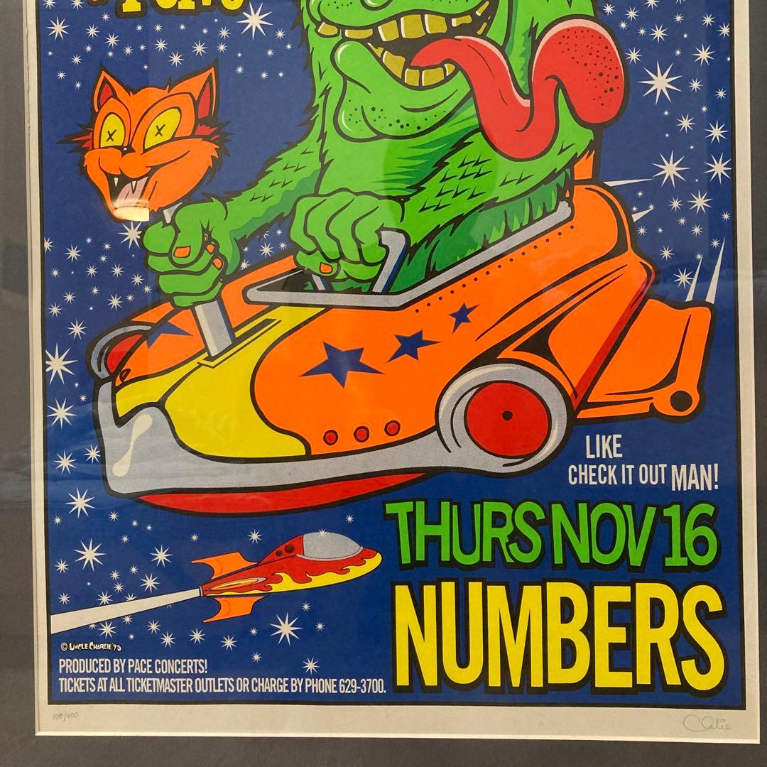 Sonic Youth ポスター ライブ Uncle Charlie