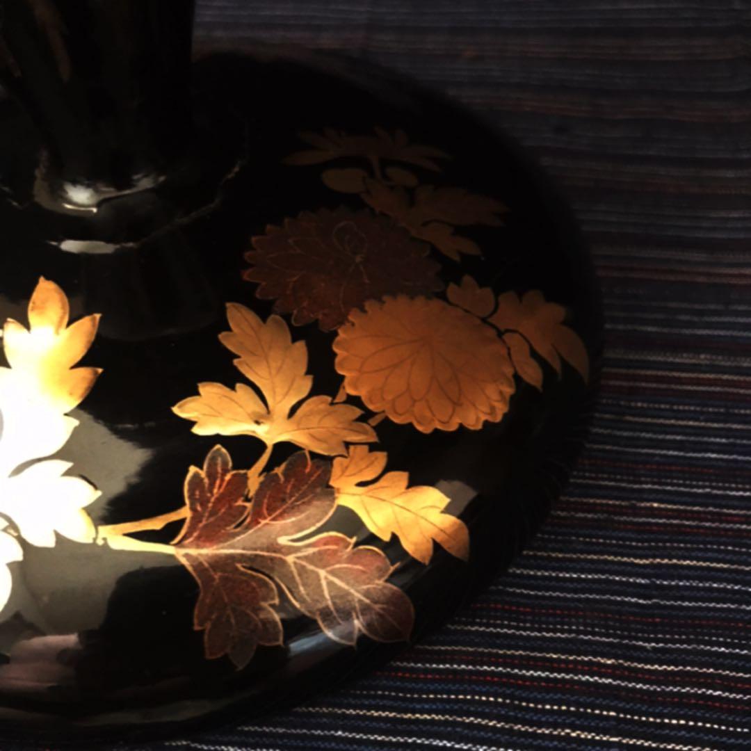 最高級 大正から昭和期 高蒔絵菓子器 本物保証