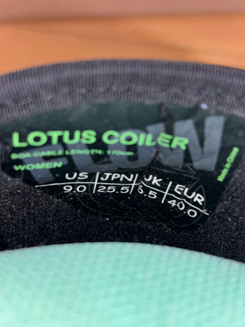 FLOW スノーボードブーツ ブラック/ミント