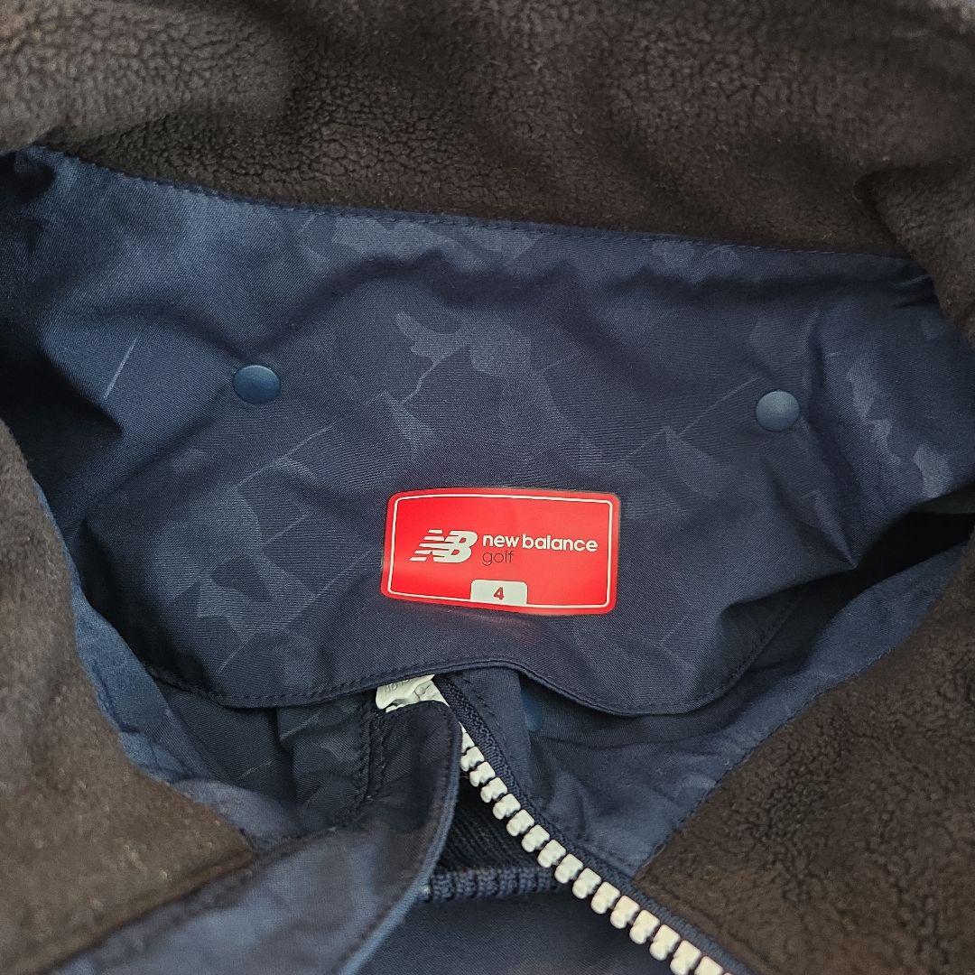 New Balance Golf ネイビー プルオーバージャケット　4（M）