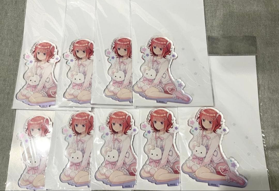 中野二乃 アクリルスタンド セット