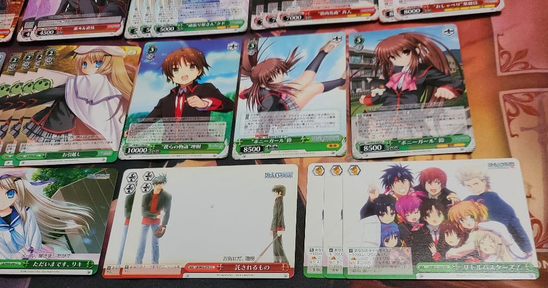 リトルバスターズ　リトバス　Key　デッキ　ヴァイスシュヴァルツ