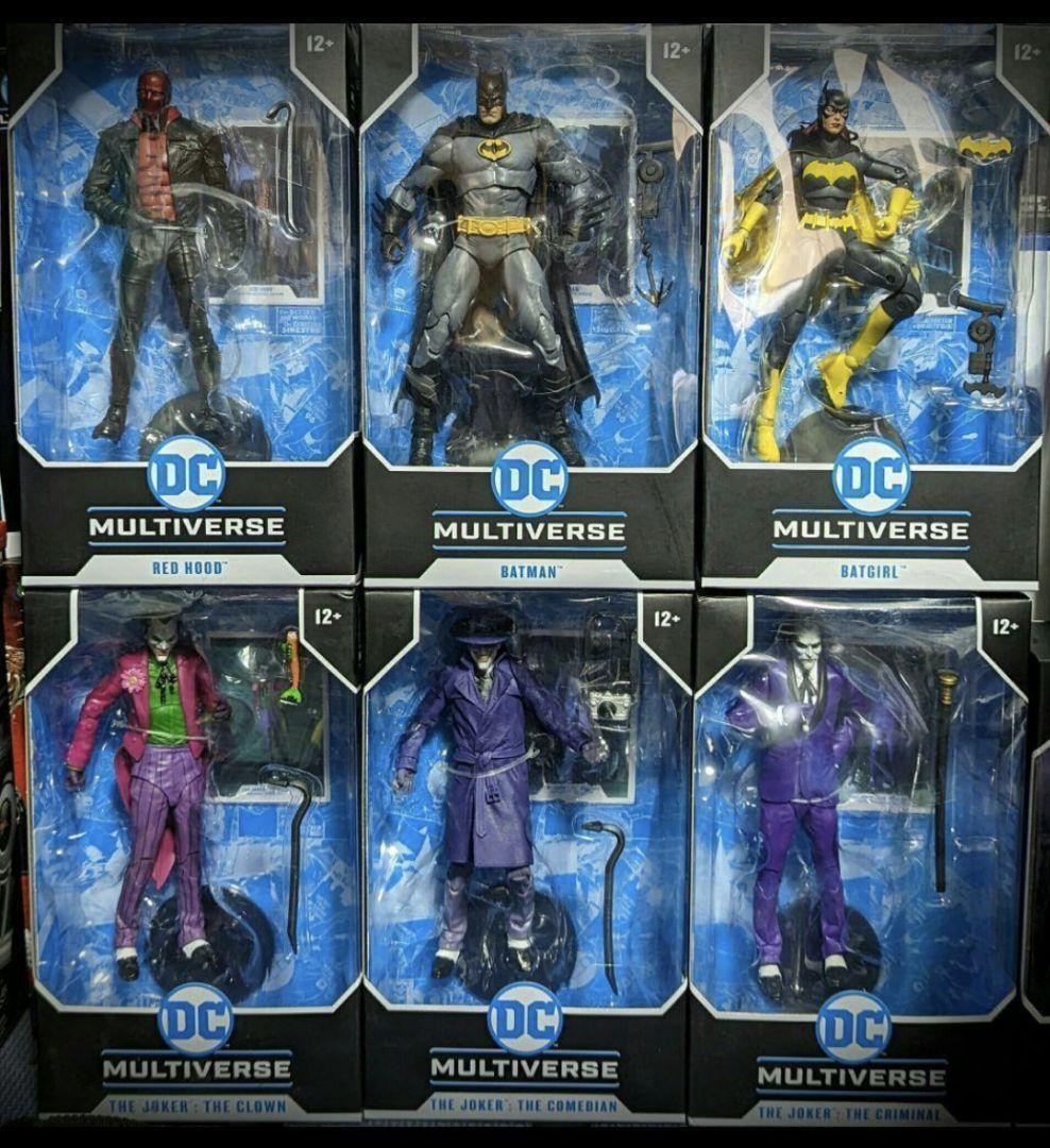 マクファーレントイズ DCマルチバース バットマン：スリー・ジョーカーズ セット
