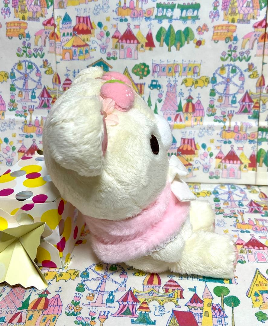 サンエックス コリラックマ 花冠 いちご おすわり ぬいぐるみ