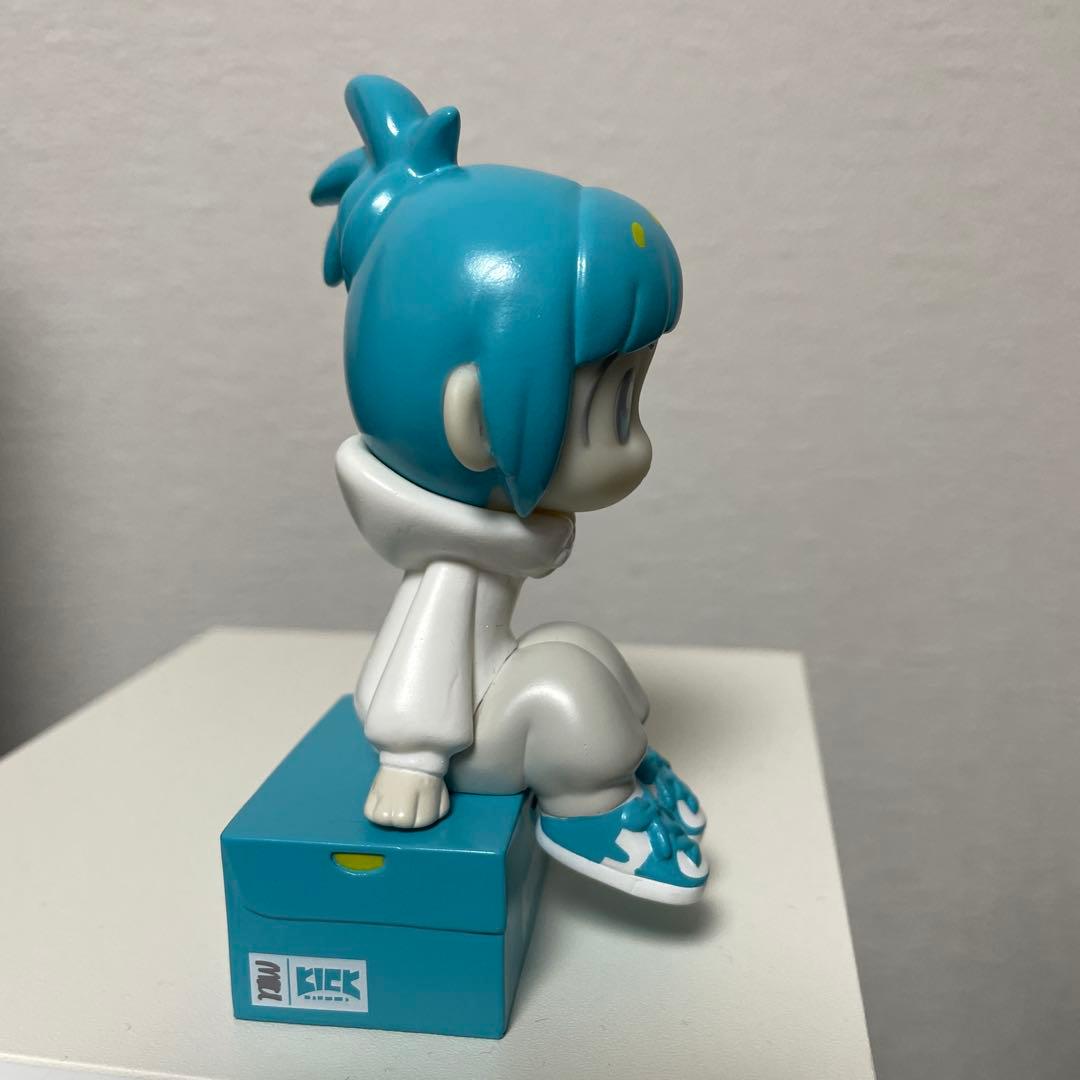 sit gal kickちゃん ティファニーカラー ソフビ