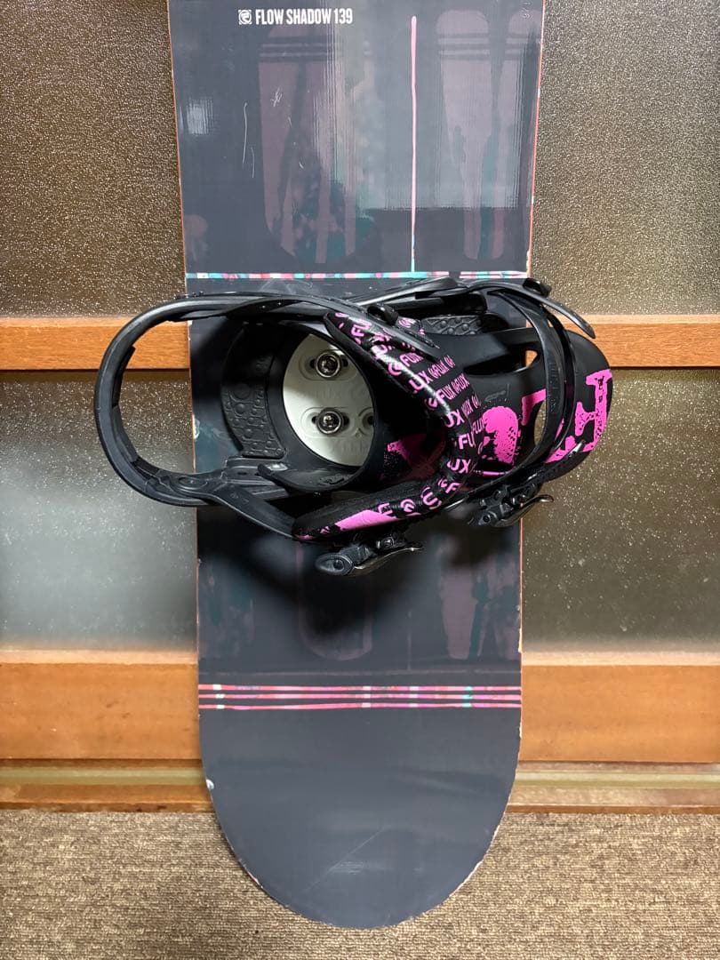 スノーボード2点セット FLOWボードビンディング