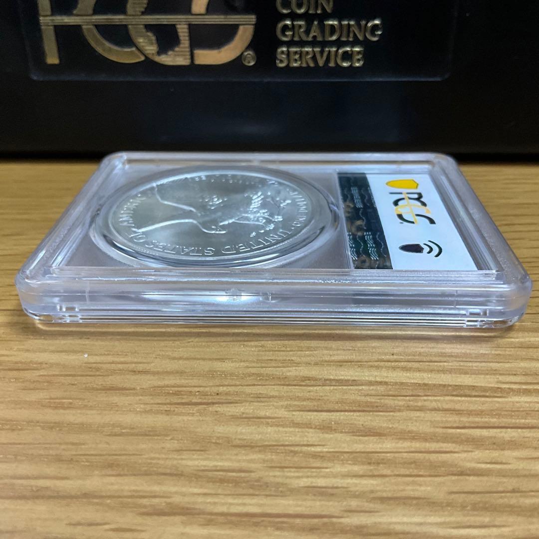 【新品】Eagleシルバーイーグル銀貨2022-W PCGS MS70