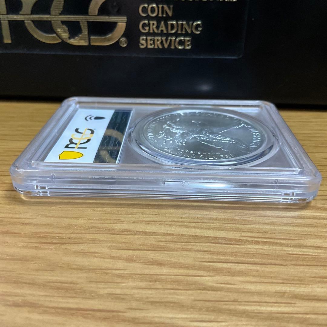 【新品】Eagleシルバーイーグル銀貨2022-W PCGS MS70
