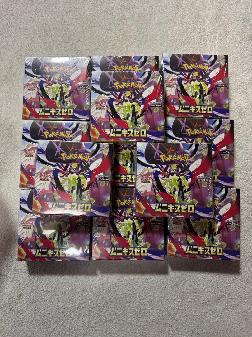 ポケモンカードゲーム　ムニキスゼロ　12box シュリンク付き　新品未開封