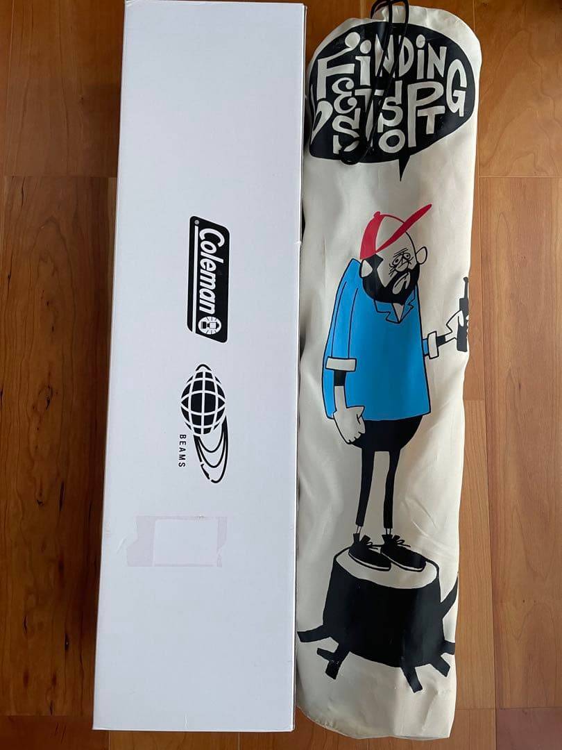 COLEMAN コールマン BEAMS ビームス ウッドロールテーブル