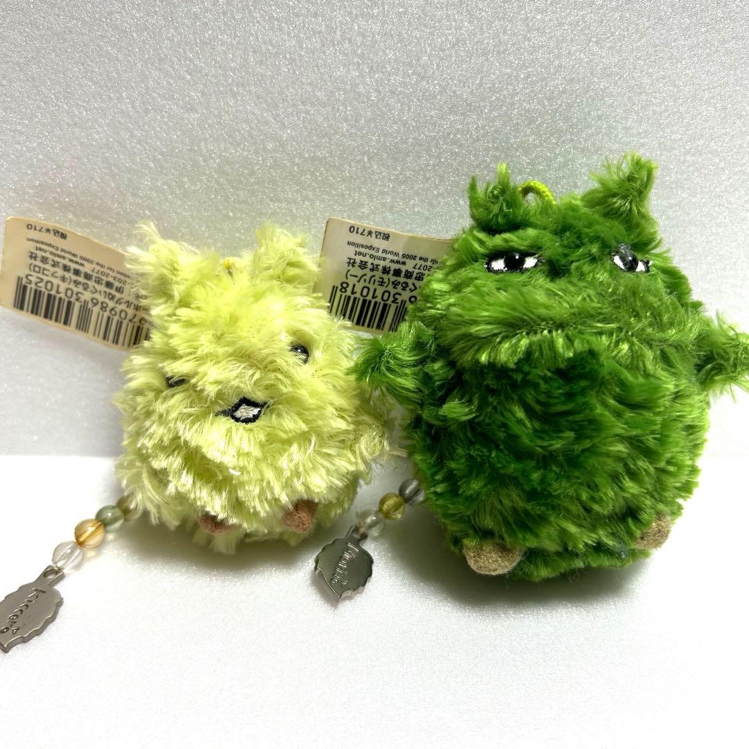 【2個新品タグ有】モリゾー キッコロ マスコット キーホルダー 愛知万博 レトロ