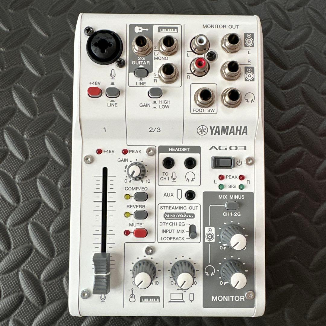 YAMAHA AG03MK2 ホワイト