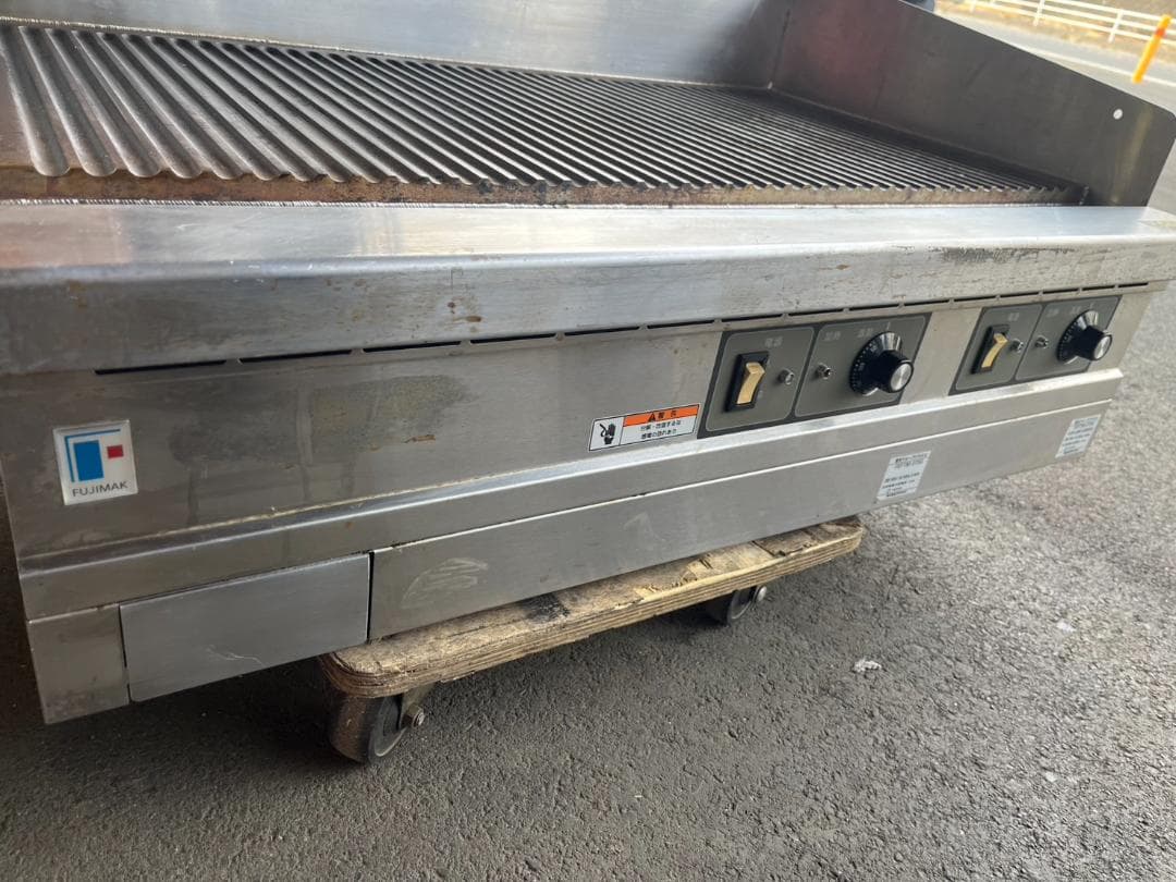 フジマック　電気グルーブドグリドル　FEFT90-2TSG
