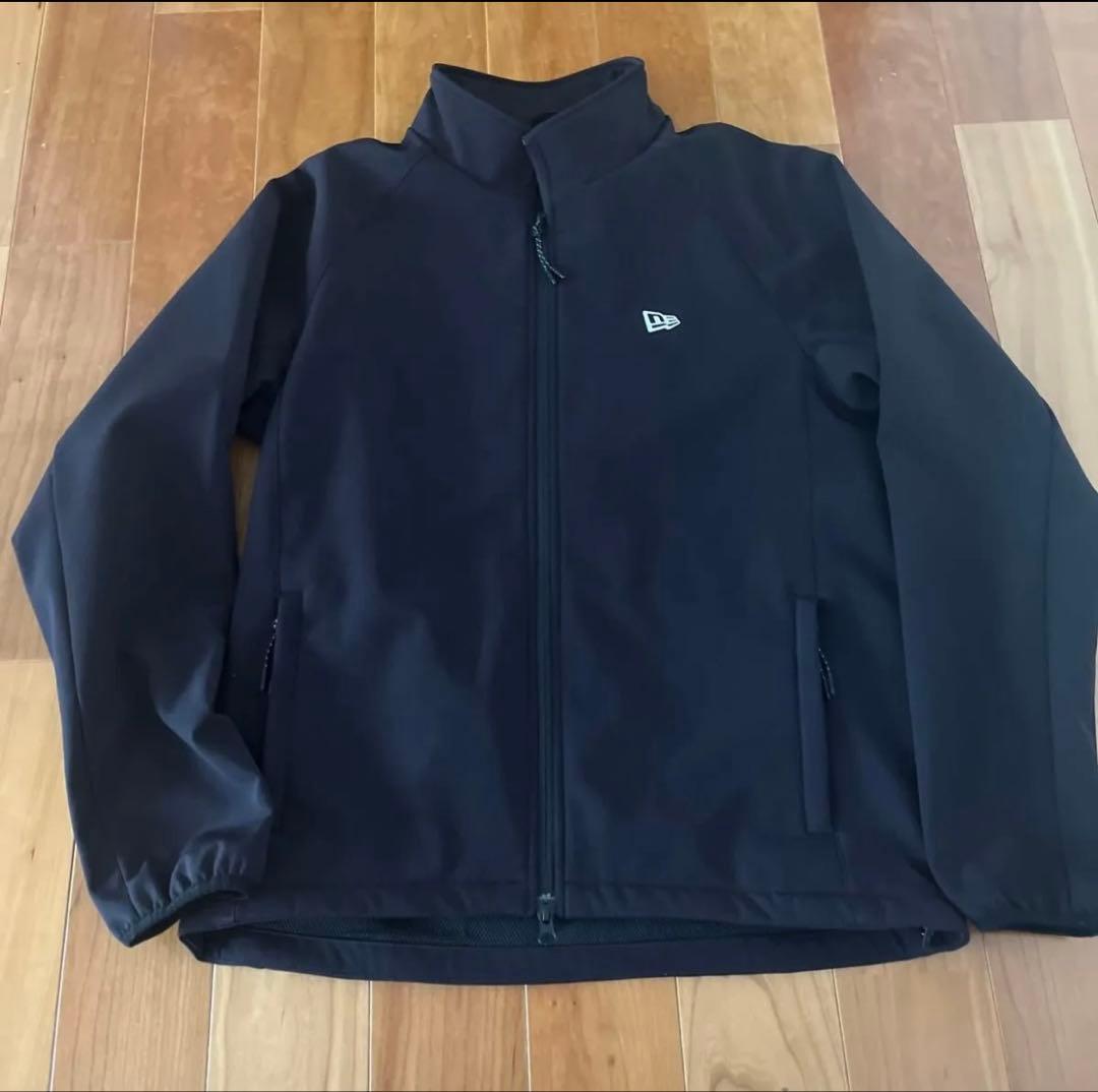 NEW ERA ニューエラゴルフM シェルジャケット アーカイブロゴ ブラック