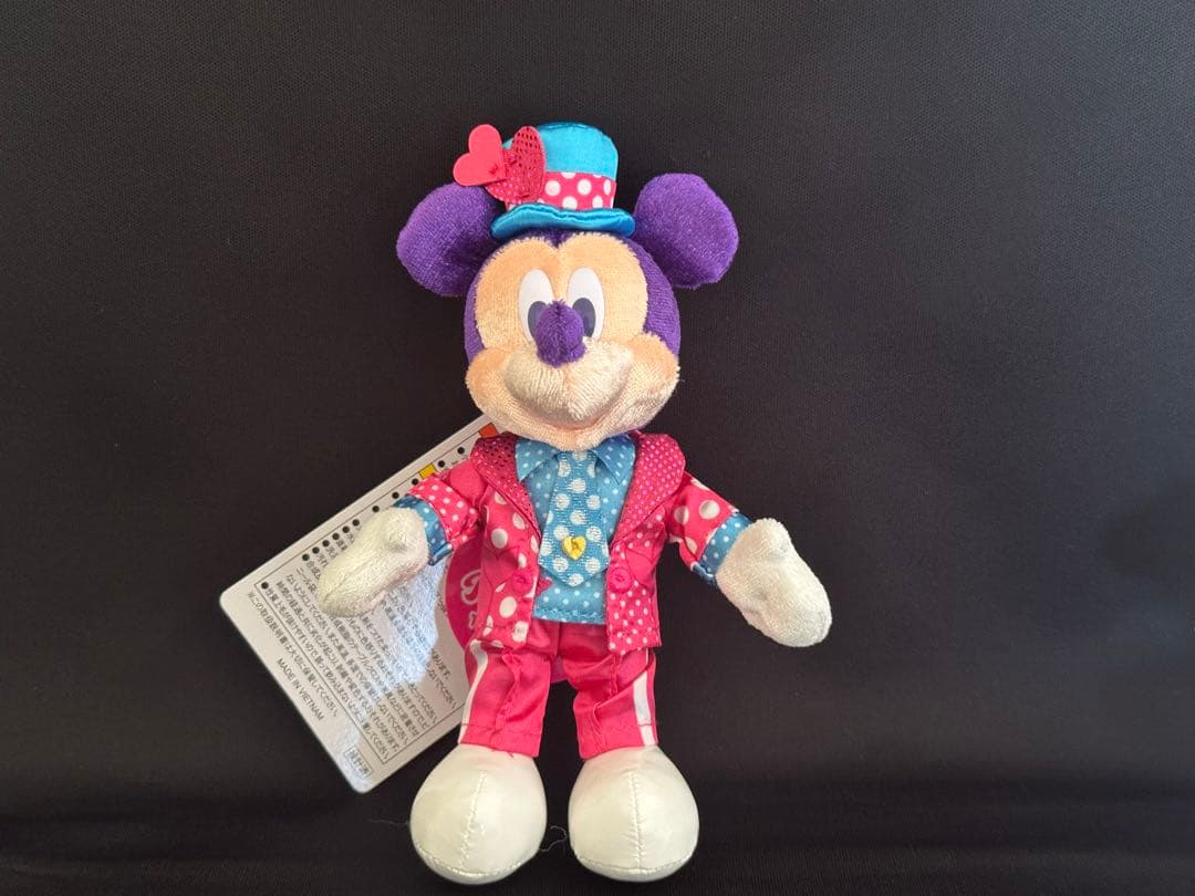 ディズニー パルパルーザ ミニー ミッキー プルート　ぬいぐるみバッジ セット