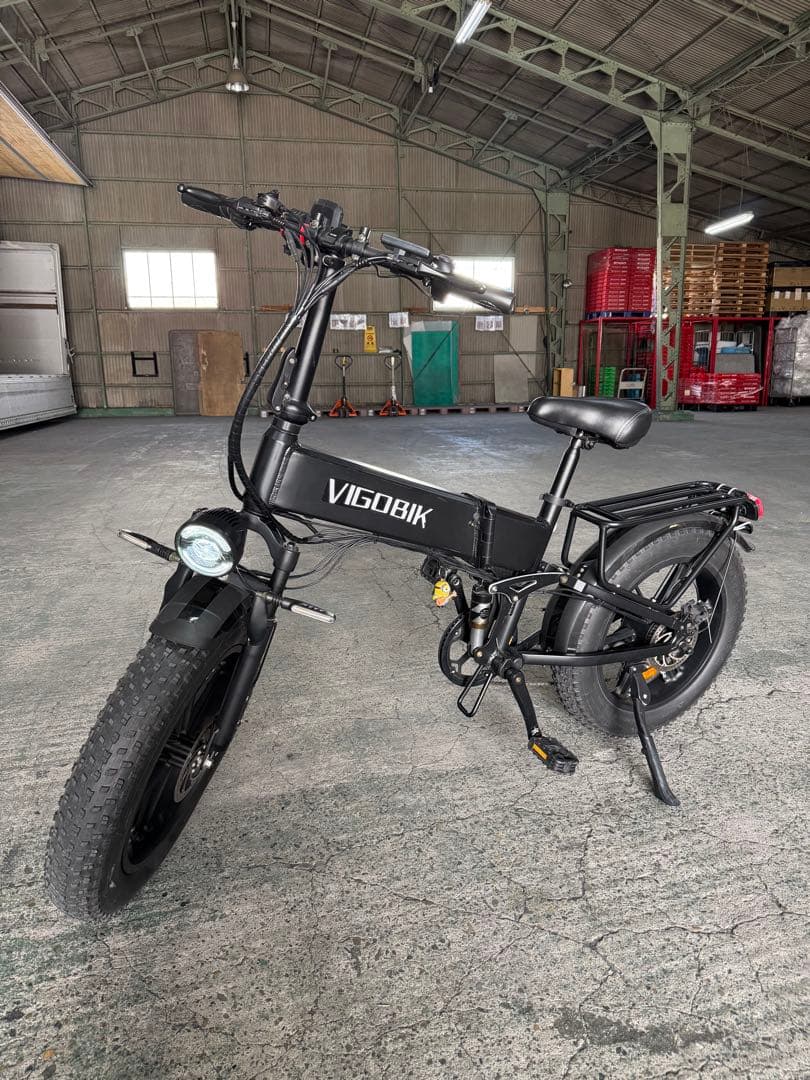 VIGOBIK 電動アシスト自転車 折りたたみ ブラック