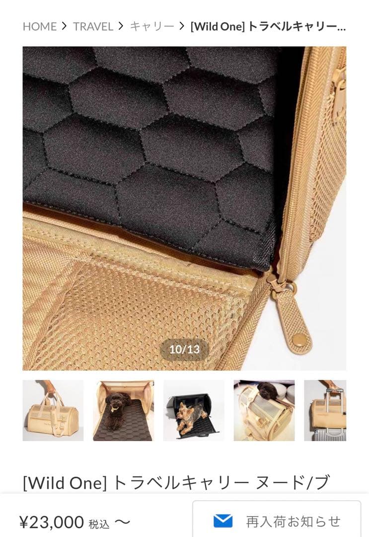 お値下げ！トラベル キャリーバッグ 犬