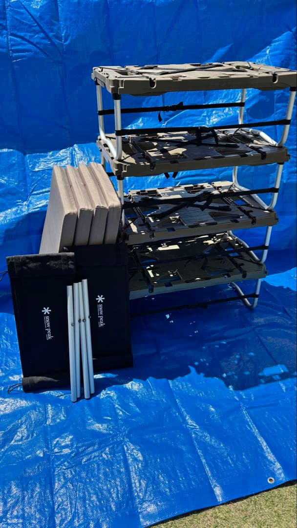 早い者勝ち スノーピーク peak ラックソット ソファ　ベッド チェア