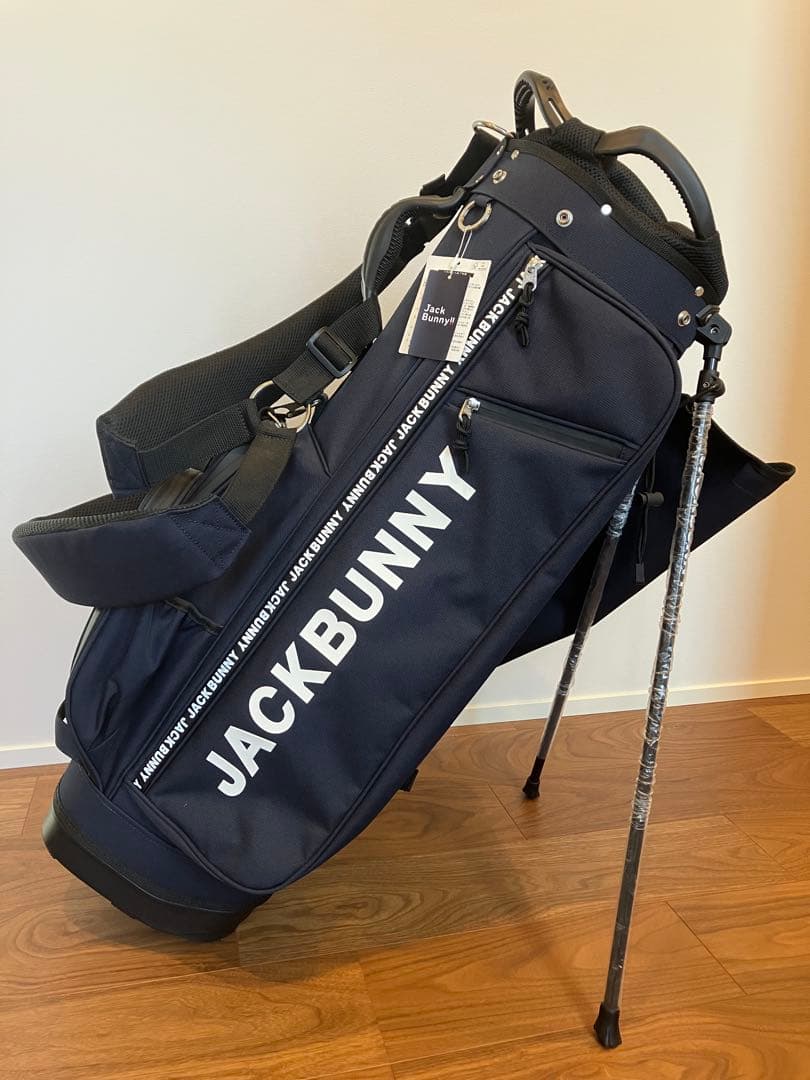 JACK BUNNY ネイビー スタンドバッグ