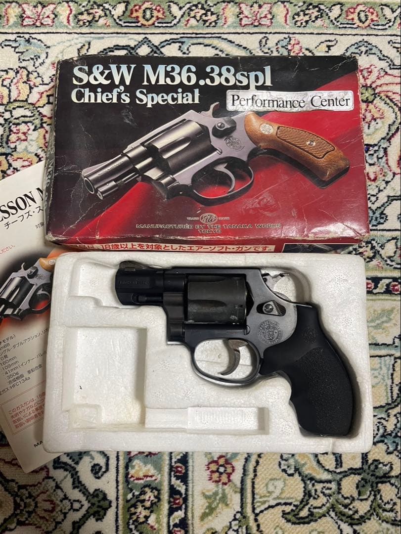 タナカ S&W M36 チーフズスペシャルパフォーマンスセンター ガスリボルバー