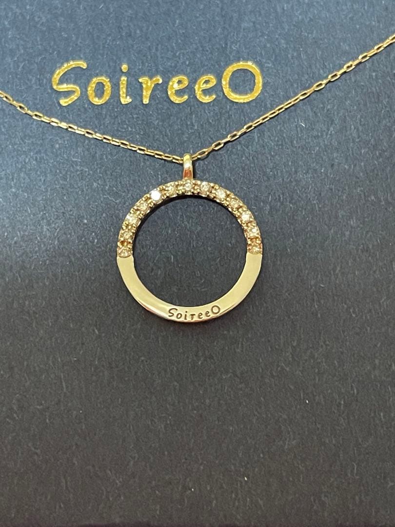 ソワレオー　soireeo K10 Oネックレス　Nissy 西島隆弘