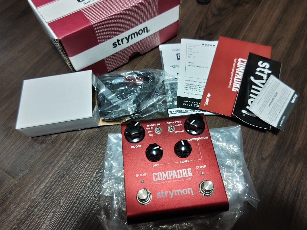 strymon COMPADRE ギター ベース コンプレッサー ブースター
