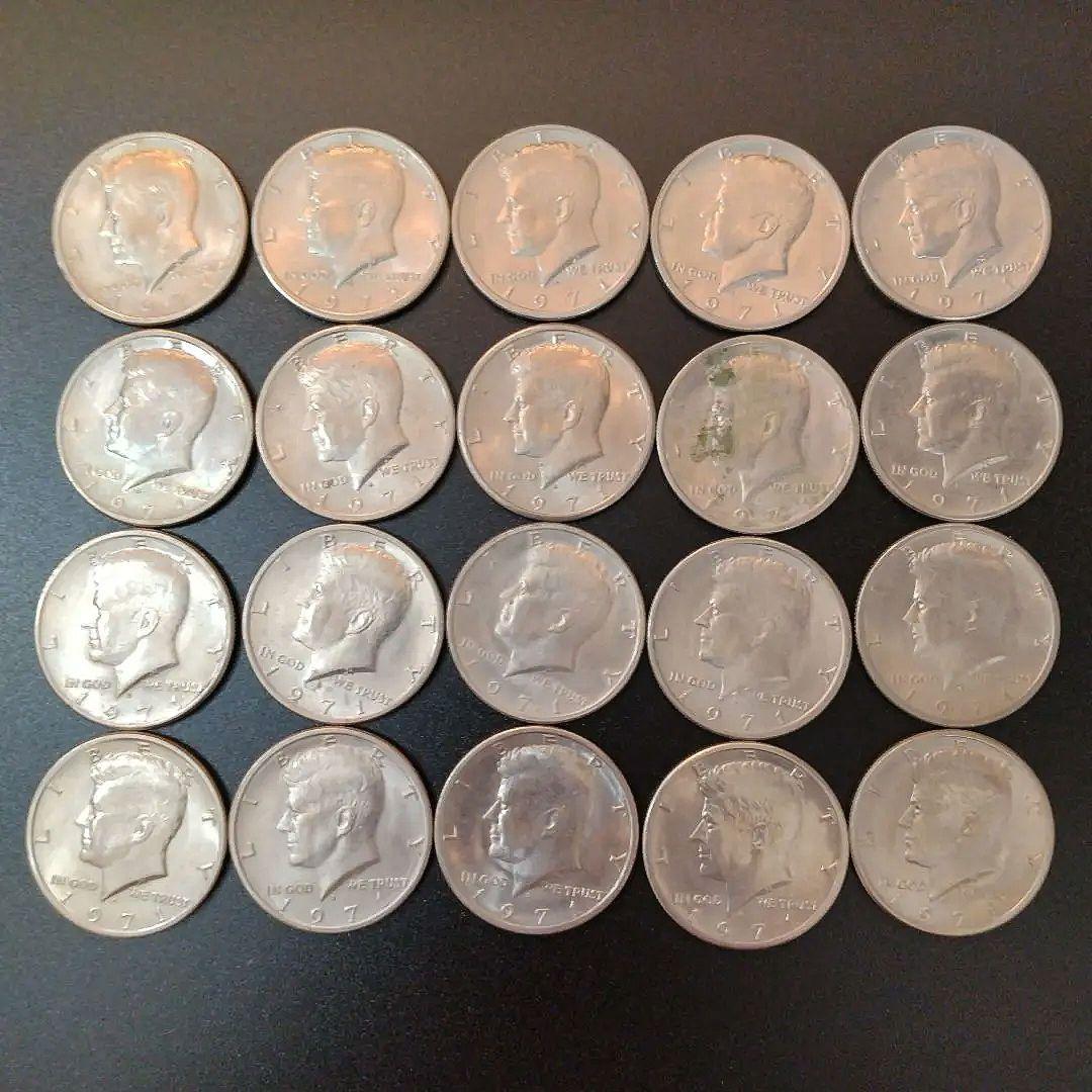 アメリカ白銅貨×45枚【管理番号m019】#