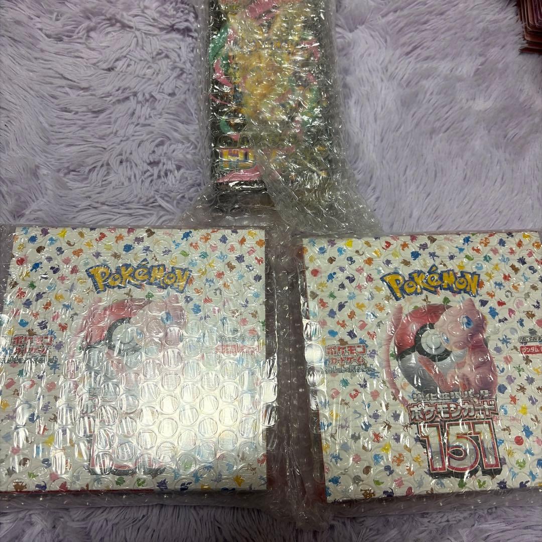 ポケモンカードゲーム MEGAドリームex 151 未開封 3セット