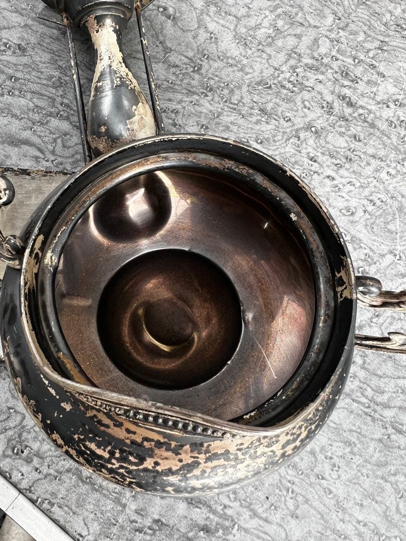 シルバー製トロフィー約306gジャンク