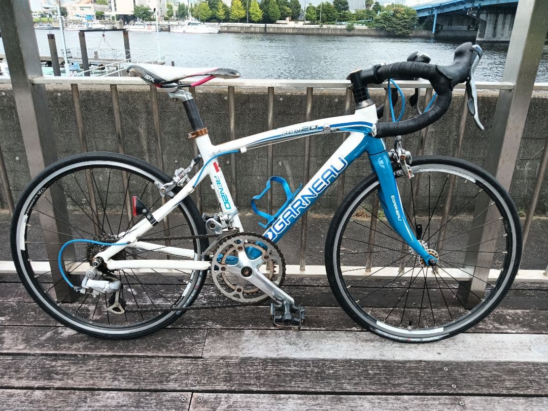 GARNEAU ロードバイク ホワイト/ブルー 20インチ