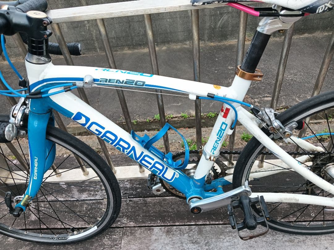 GARNEAU ロードバイク ホワイト/ブルー 20インチ