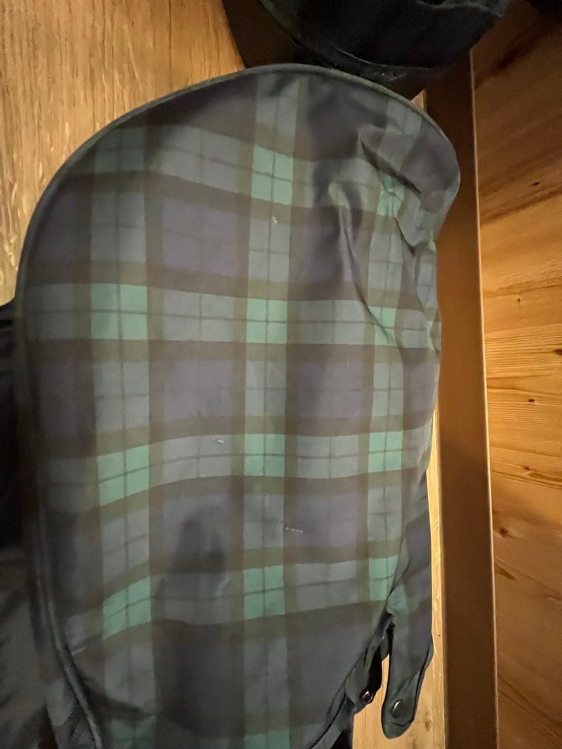 BEAMS GOLF チェック柄キャディバッグ