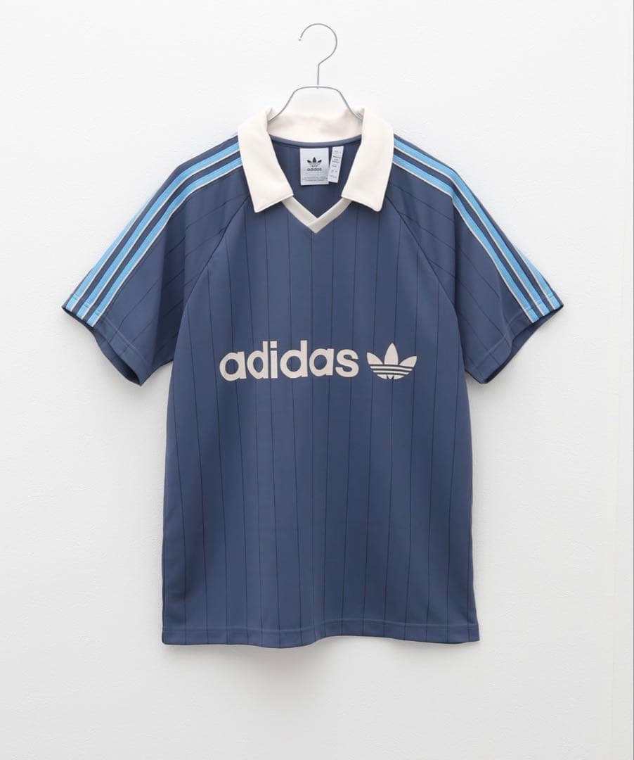 【ADIDAS/アディダス】 STRIPE JERSEY Tee
