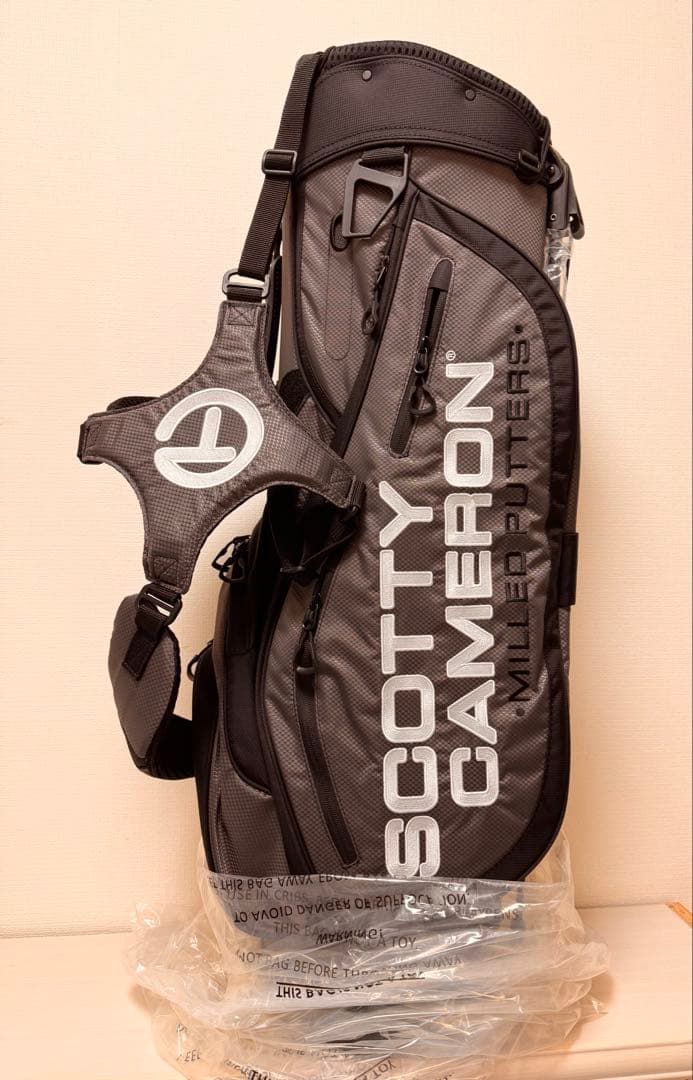 SCOTTY CAMERON キャディバッグ チャコール
