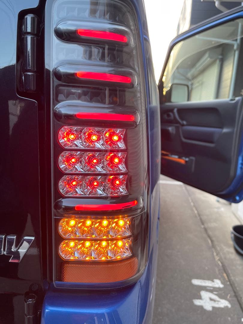 MBROLEDテールランプクリアブラック JB23 ジムニー