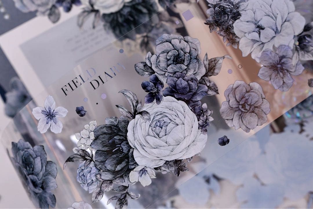 ⭐️SALE⭐️ 小白家文創《岚烟》海外マスキングテープ　マステ 【2505】