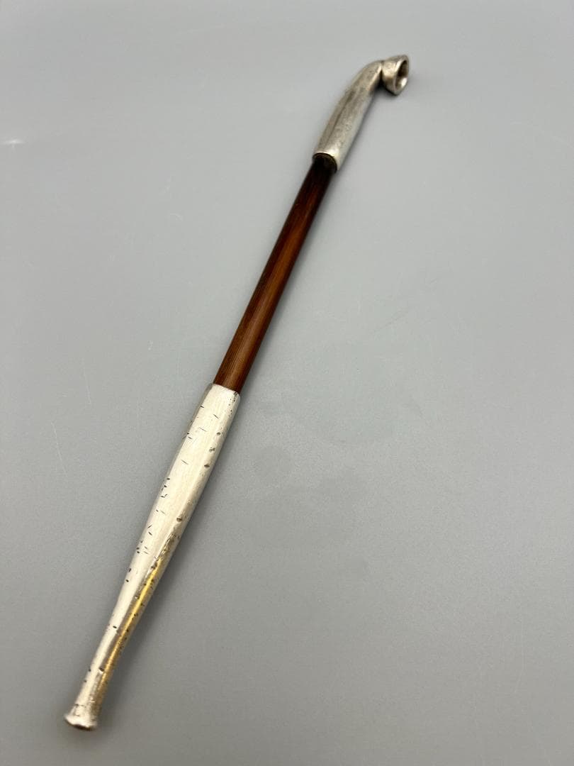 銀製　煙管　キセル　銀細工　アンティーク　重量約40g