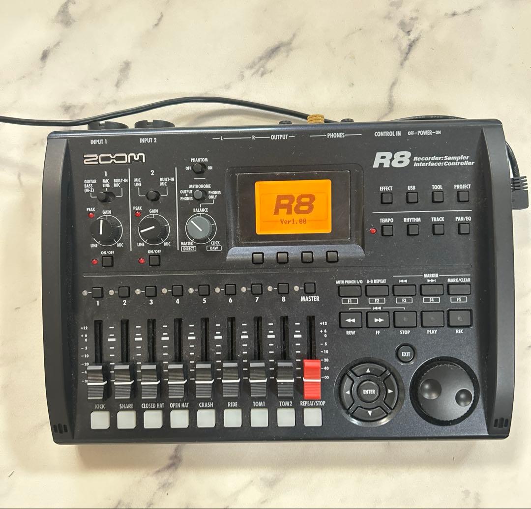 T*S様 ZOOM R8マルチトラックレコーダー