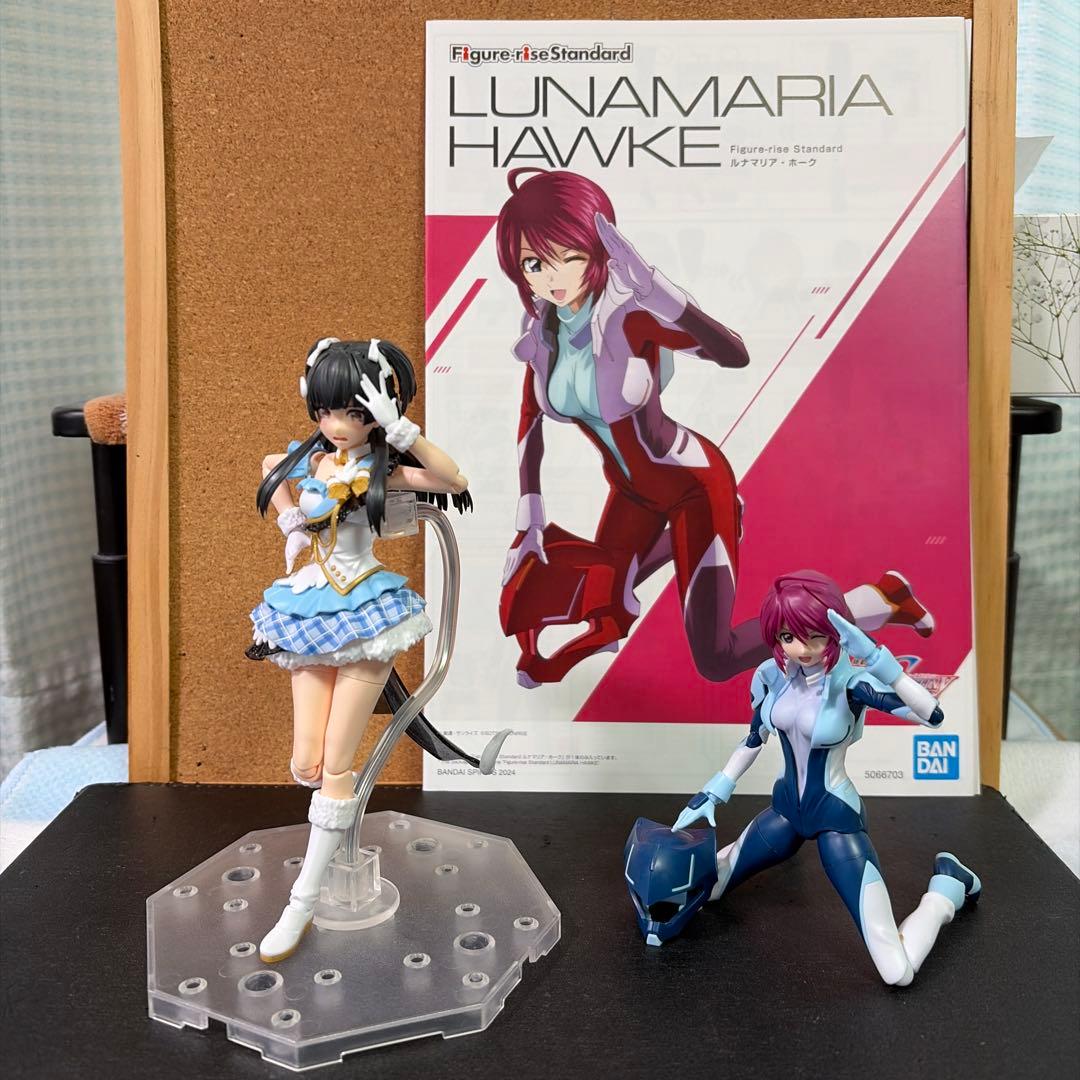 30msプラモデルジャンク　ルナマリアホーク&黛冬優子セット