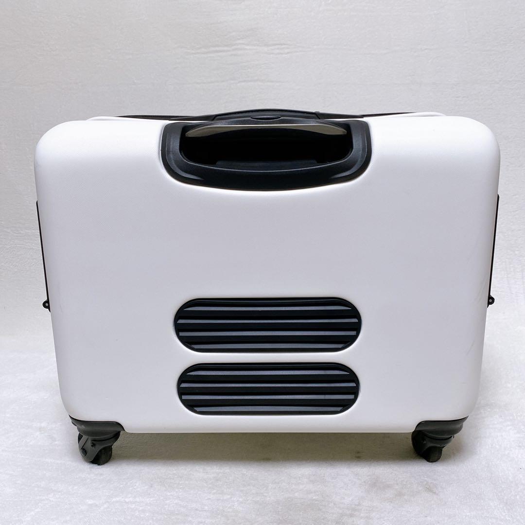 GEX　OSOTO　ペット用キャリーケース　M　ホワイト　キャリーバッグ　4輪