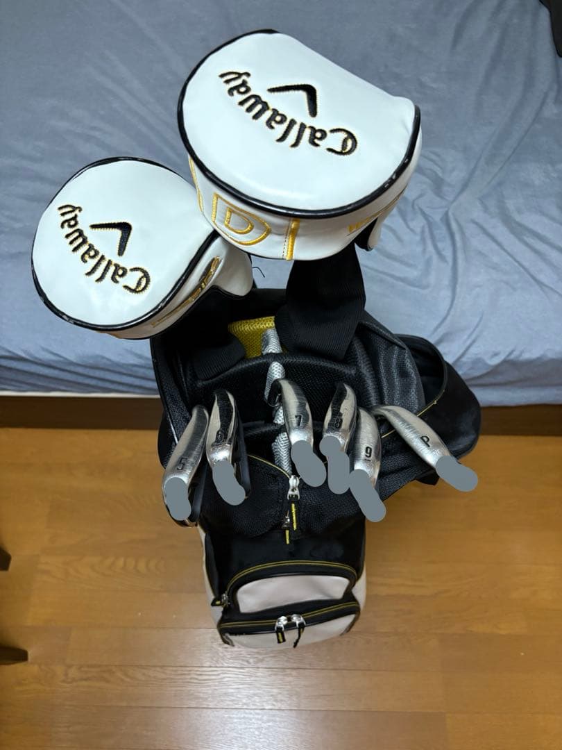 【超美品】初心者向け！キャロウェイ　ウォーバード　クラブセット+キャディバッグ