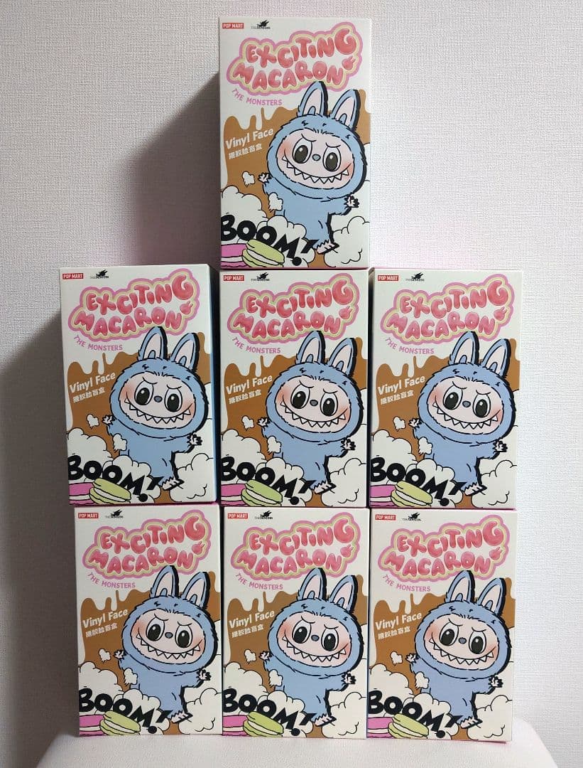 ラブブ LABUBU マカロン 7個セット 未開封