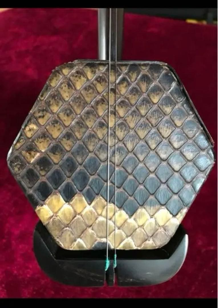 上級黒檀　二胡　古月琴坊