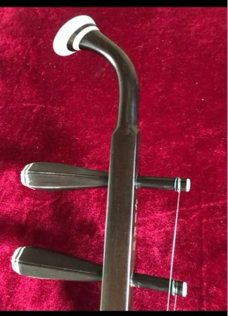 上級黒檀　二胡　古月琴坊