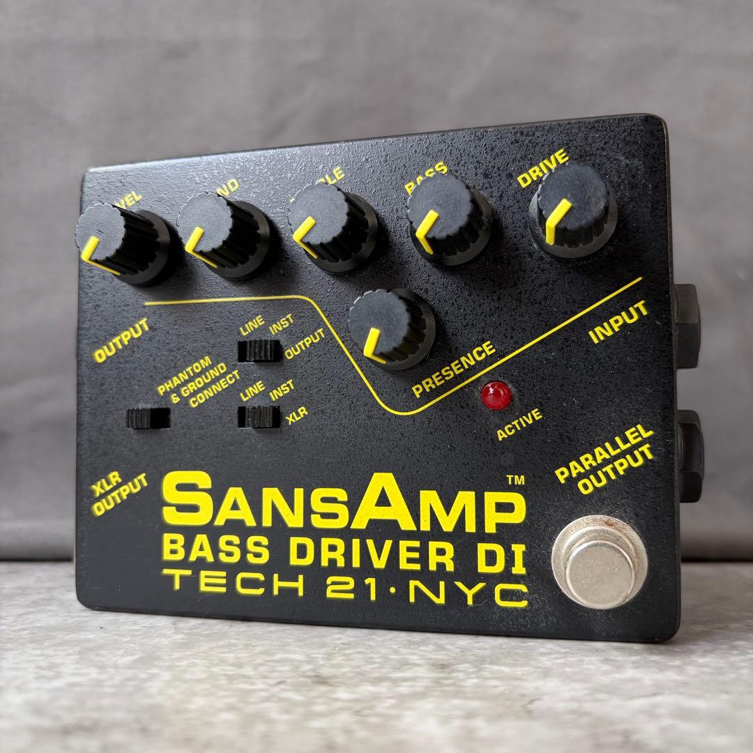 美品 TECH21 サンズアンプ SansAmp BASS D DI