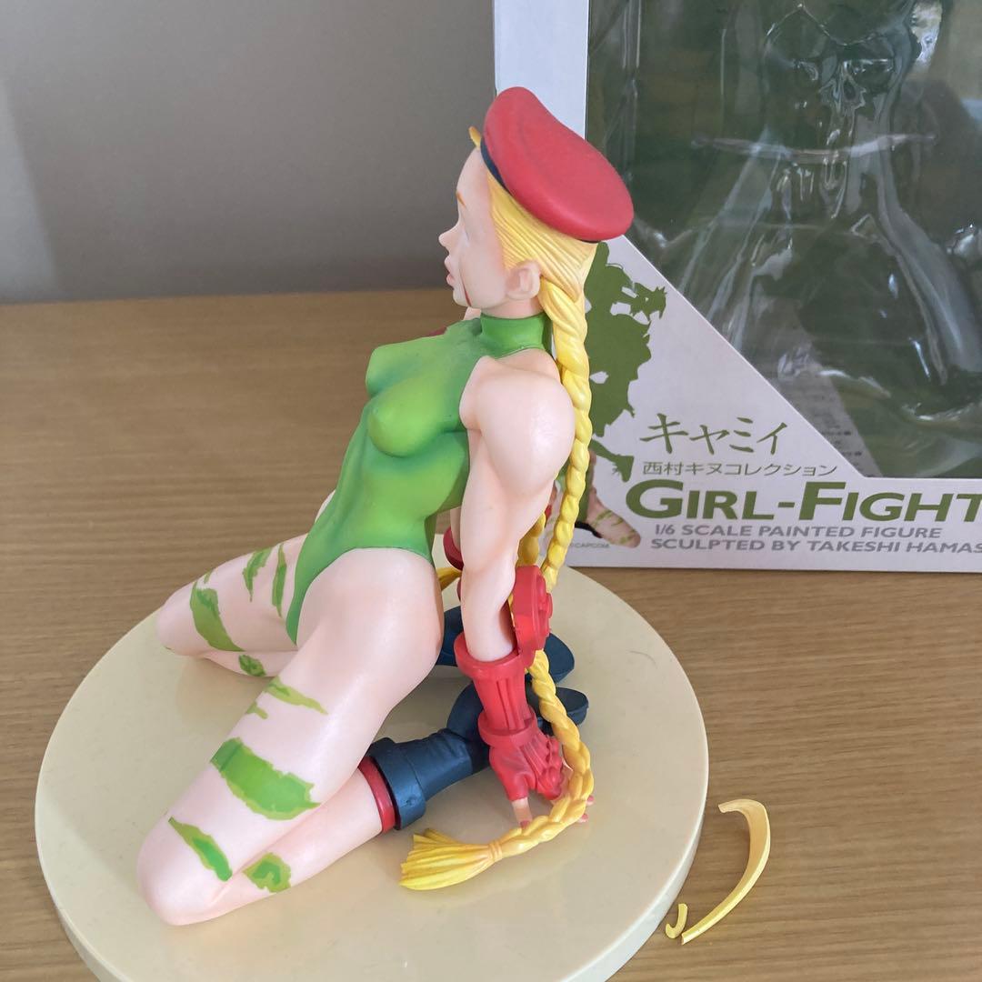 CAPCOM キャミィ 1/6スケールフィギュア　前髪が折れています。